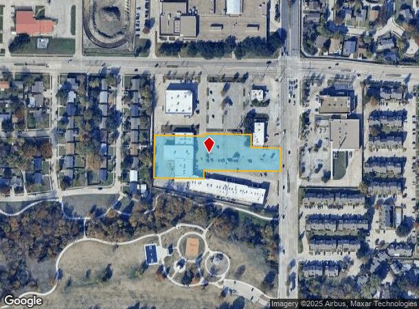  2340 E Park Blvd, Plano, TX Parcel Map