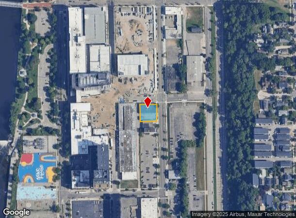  647 Ottawa Ave Nw, Grand Rapids, MI Parcel Map