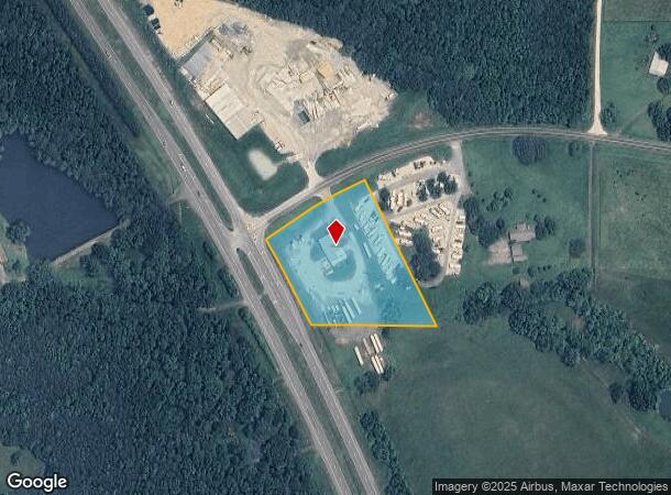 166 W Ferry Rd, Franklin, GA Parcel Map