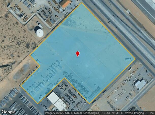11080 Gateway Blvd E, El Paso, TX Parcel Map