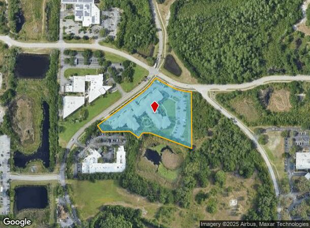  2300 Welbilt Blvd, Trinity, FL Parcel Map