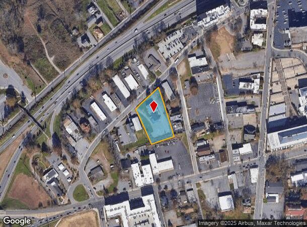  232 Haywood St, Asheville, NC Parcel Map