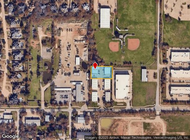  2020 E Continental Blvd, Southlake, TX Parcel Map