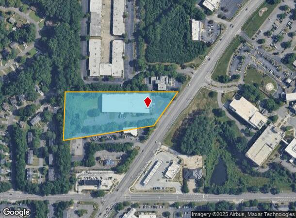 11580 Alpharetta Hwy, Roswell, GA Parcel Map