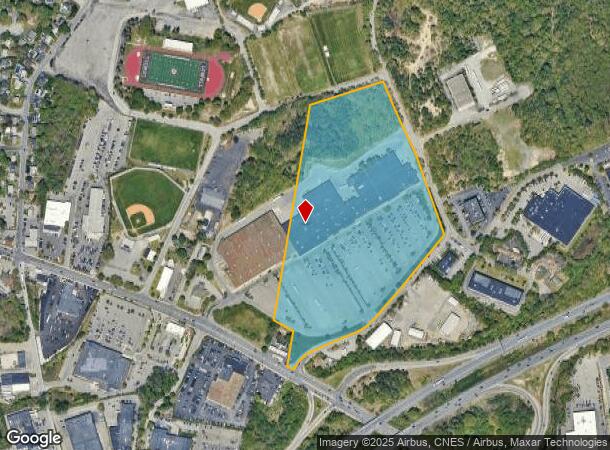 10 Main St, Tewksbury, MA Parcel Map