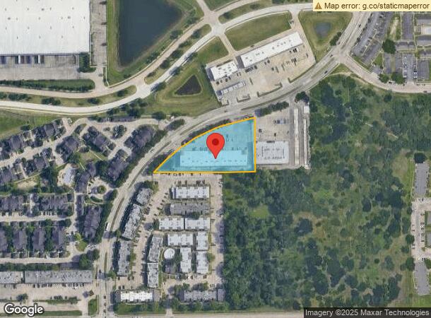  16272 Imperial Valley Dr, Houston, TX Parcel Map