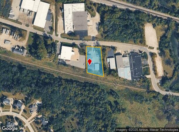 1151 W 2Nd St, Oconomowoc, WI Parcel Map