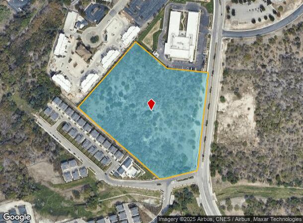 Floyd Curl Dr, San Antonio, TX Parcel Map
