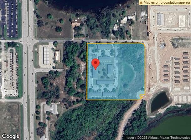  1000 Canberra Cir, Avon Park, FL Parcel Map