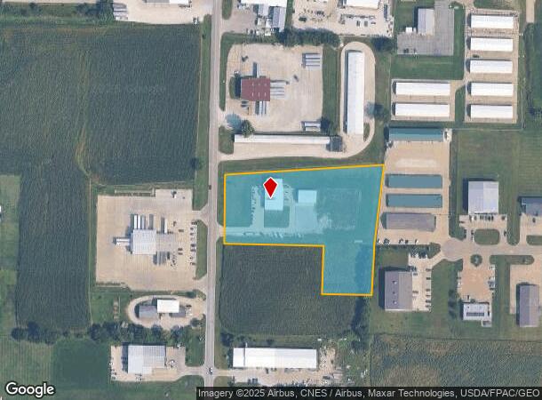 1212 Broadway St, West Burlington, IA Parcel Map