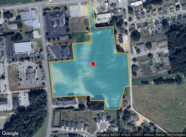 2 Tilghman Dr, Dunn, NC Parcel Map