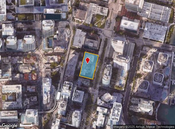  848 Brickell Ave, Miami, FL Parcel Map