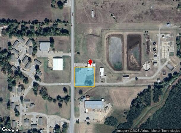  536 N Ash St, Nowata, OK Parcel Map