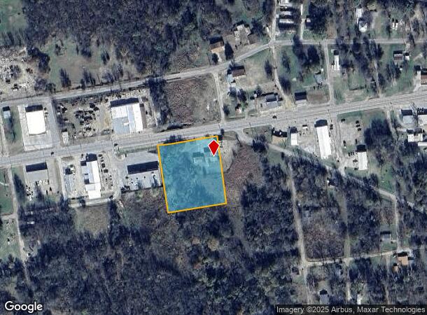 1200 E Main St, Clarksville, TX Parcel Map