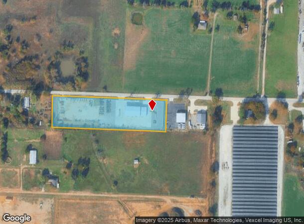 8702 Ike Byrom Rd, Aubrey, TX Parcel Map