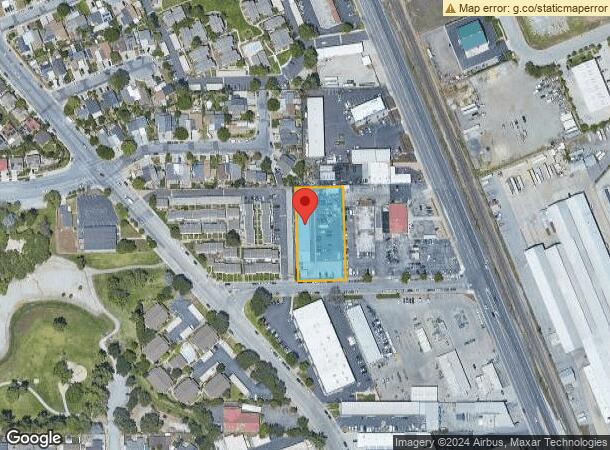  121 Pierce St, Gilroy, CA Parcel Map