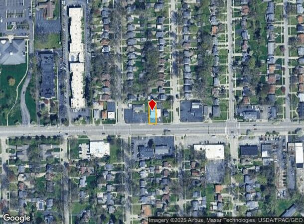  2912 W Central Ave, Toledo, OH Parcel Map