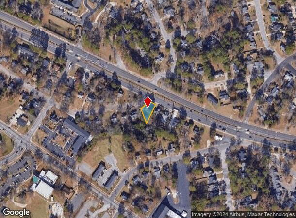  2221 Bragg Blvd, Fayetteville, NC Parcel Map