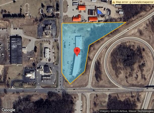  8450 Algoma Ave Ne, Rockford, MI Parcel Map