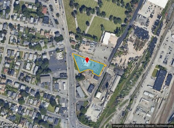  1 Colfax St, Pawtucket, RI Parcel Map