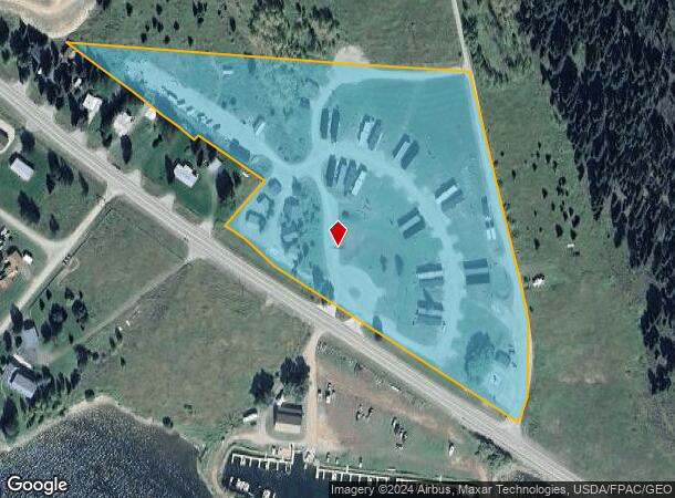  11505 Hebgen Lake Rd, West Yellowstone, MT Parcel Map