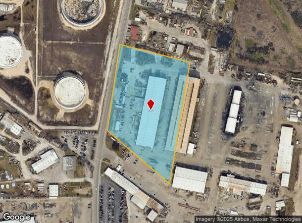 1414 Corn Product Rd, Corpus Christi, TX Parcel Map