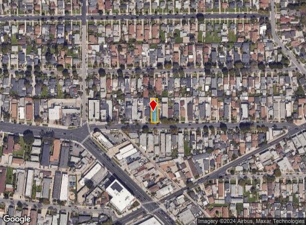  533 Hyde Park Pl, Inglewood, CA Parcel Map