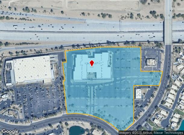  6950 E Superstition Springs Blvd, Mesa, AZ Parcel Map