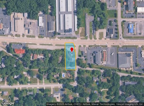 1101 W Us Highway 30, Schererville, IN Parcel Map