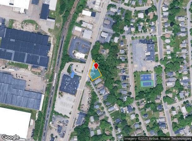  814 W Boylston St, Worcester, MA Parcel Map