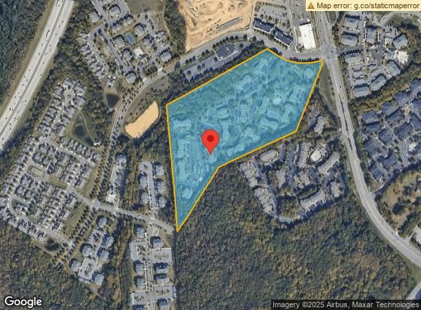  405 Berkeley Hill Dr, Charlotte, NC Parcel Map