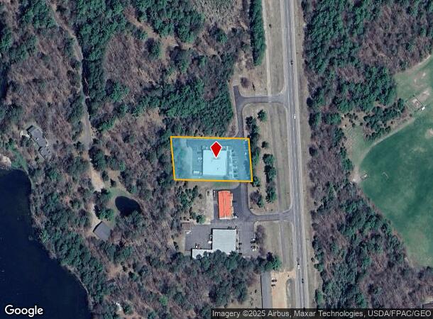 1575 Us Highway 51 N, Woodruff, WI Parcel Map