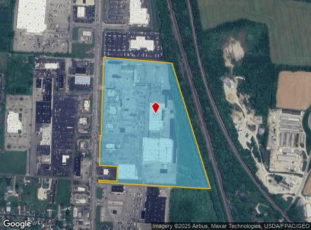 1075 N Bridge St, Chillicothe, OH Parcel Map