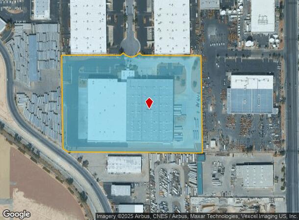 4141 Distribution Cir, North Las Vegas, NV Parcel Map