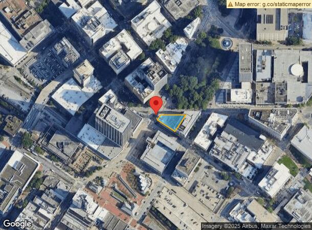  25 Peachtree St Nw, Atlanta, GA Parcel Map