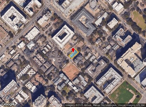  3011 Hood St, Dallas, TX Parcel Map