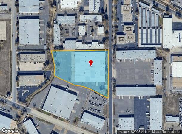 525 Burbank St, Broomfield, CO Parcel Map