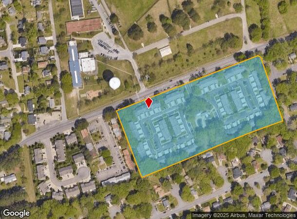 600 Willow Oaks Blvd, Hampton, VA Parcel Map