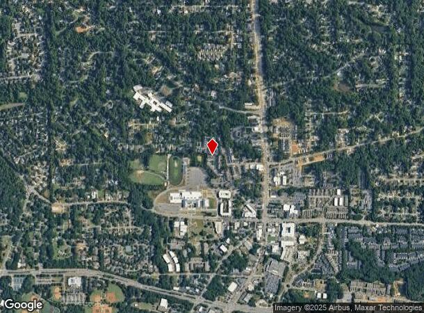 545 E Rose Garden Ln, Alpharetta, GA Parcel Map