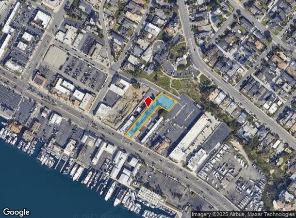 2436 W Coast Hwy, Newport Beach, CA Parcel Map
