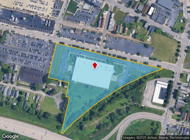 801 Exchange St, Buffalo, NY Parcel Map