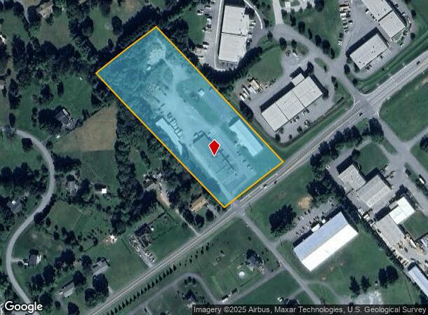 5305 Jefferson Pike, Frederick, MD Parcel Map