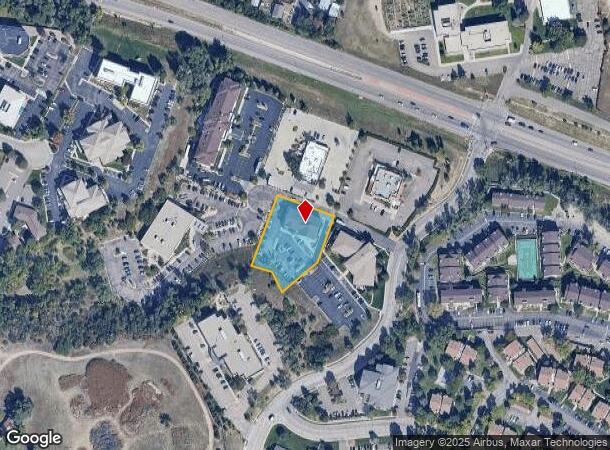 2620 Tenderfoot Hill St, Colorado Springs, CO Parcel Map