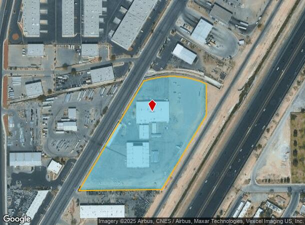 2860 Losee Rd, North Las Vegas, NV Parcel Map
