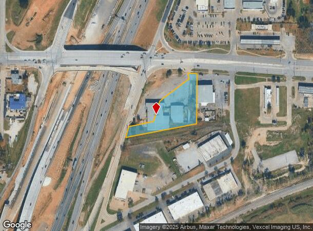  1505 W Hurst Blvd, Hurst, TX Parcel Map