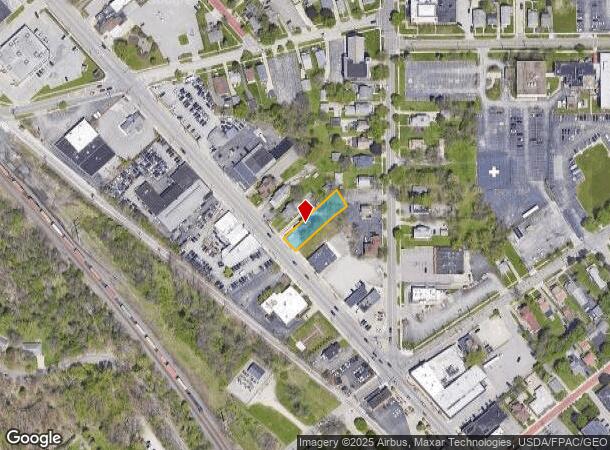  589 Broadway Ave, Bedford, OH Parcel Map