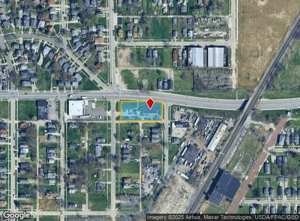1841 Dorr St, Toledo, OH Parcel Map