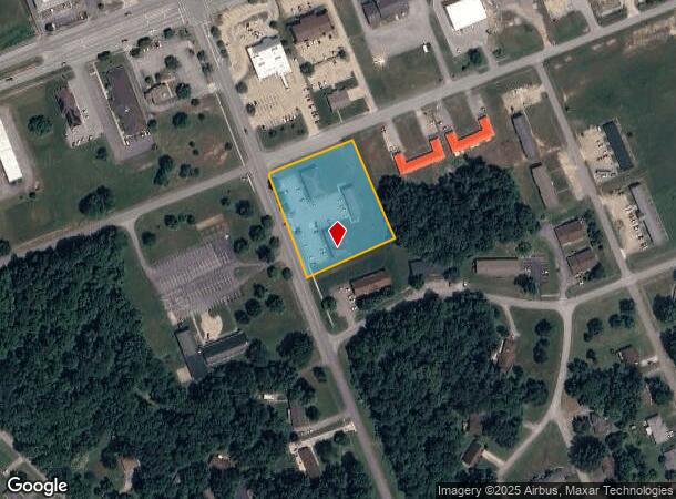  184 S Woodland Dr, Radcliff, KY Parcel Map