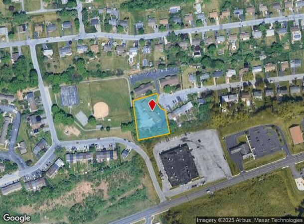  8059 Somerset St, Hummelstown, PA Parcel Map