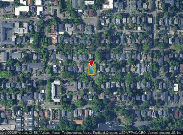 1303 Ne 24Th Ave, Portland, OR Parcel Map